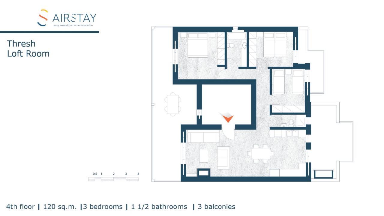 Thresh Apartments Airport By Airstay Spáta Eksteriør billede